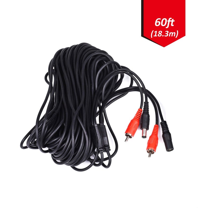 Tonton High Sensitive Weatherproof Preamp Microphone Audio Pickup Device Sound Voice Pickup Kit with 60 Feet Cable and Power Supply for CCTV Surveillance Camera System - Image 5